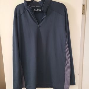 Mens Under Armour 1/4 zip cold gear top